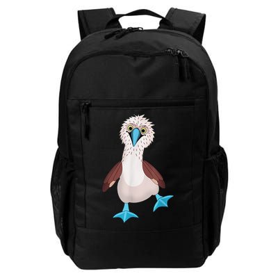 Dancing Booby Sea Bird Footed Blue Feet Drawing Backpack