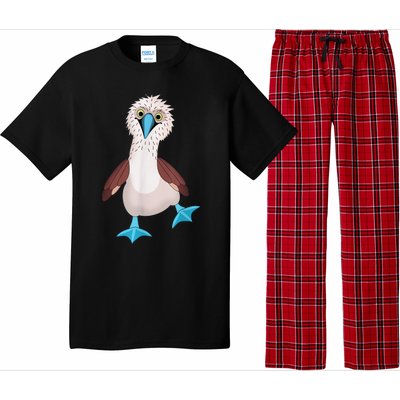 Dancing Booby Sea Bird Footed Blue Feet Drawing Pajama Set