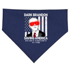 Dark Brandon Saving America Funny Biden Design USA-Made Doggie Bandana