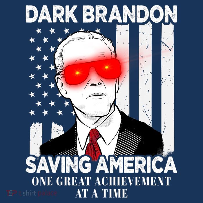 Dark Brandon Saving America Funny Biden Design 16 in Basic Backpack