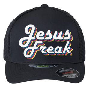 Devotional Bible Scripture Jesus Freak Christian Flexfit Unipanel Trucker Cap