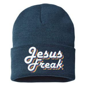 Devotional Bible Scripture Jesus Freak Christian Sustainable Knit Beanie