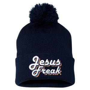 Devotional Bible Scripture Jesus Freak Christian Pom Pom 12in Knit Beanie