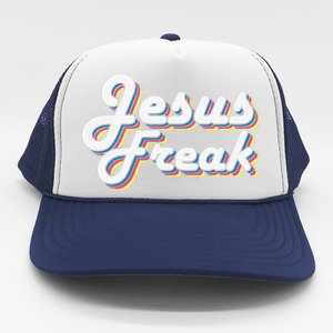 Devotional Bible Scripture Jesus Freak Christian Trucker Hat