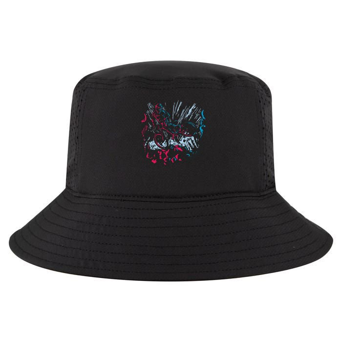 Downhill Biker Stunt Cool Comfort Performance Bucket Hat