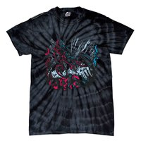 Downhill Biker Stunt Tie-Dye T-Shirt