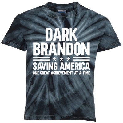 Dark Brandon Saving America Trending Kids Tie-Dye T-Shirt