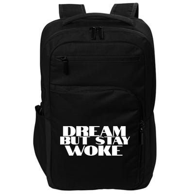 Dream But Stay Woke African American Civil Rights Leader Gift Impact Tech Backpack