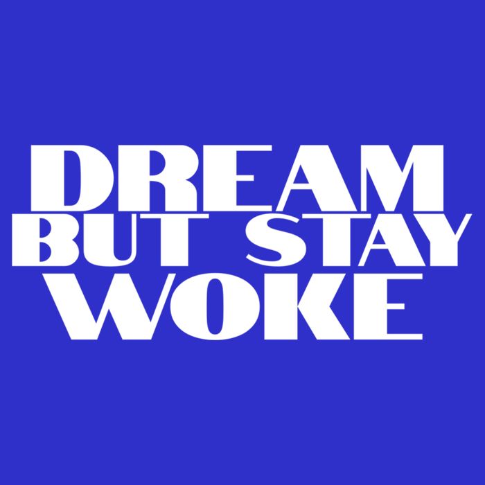 Dream But Stay Woke African American Civil Rights Leader Gift Women's V-Neck T-Shirt