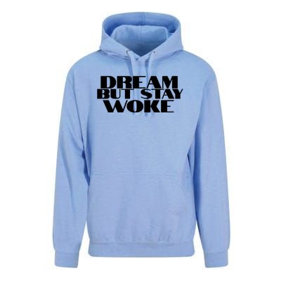 Dream But Stay Woke African American Civil Rights Leader Gift Unisex Surf Hoodie