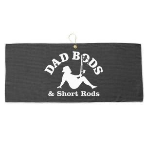 Dad Bods & Short Rods Large Microfiber Waffle Golf Towel