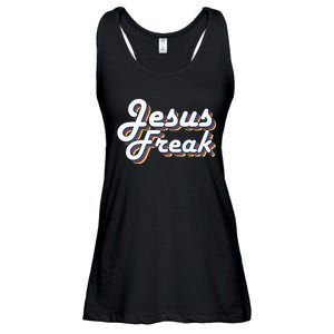 Devotional Bible Scripture Jesus Freak Christian Ladies Essential Flowy Tank