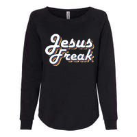 Devotional Bible Scripture Jesus Freak Christian Womens California Wash Sweatshirt