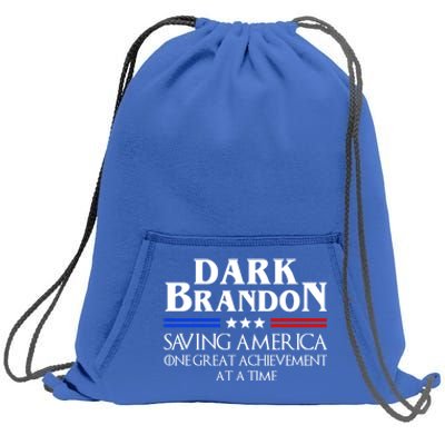 Dark Brandon Saving America Political Gift Sweatshirt Cinch Pack Bag