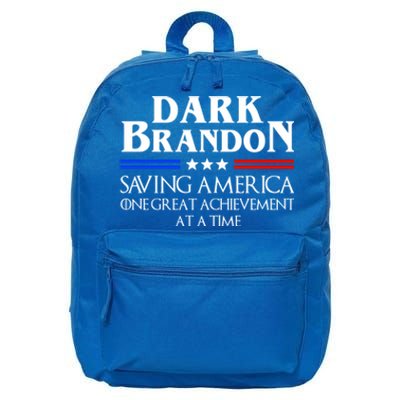 Dark Brandon Saving America Political Gift 16 in Basic Backpack