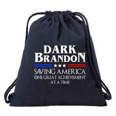 Dark Brandon Saving America Political Gift Drawstring Bag