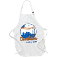 Durham Baseball Skyline Classic Bull City North Carolina Apron