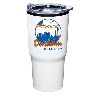 Durham Baseball Skyline Classic Bull City North Carolina Tumbler