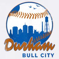 Durham Baseball Skyline Classic Bull City North Carolina Womens T-Shirt