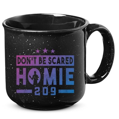 DonT Be Scared Homie 209 Stockton Mma Mixed Martial Arts Gift 15oz Campfire Ceramic Mug