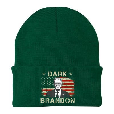 Dark Brandon Saving America Political FunnyJoe Biden Knit Cap Winter Beanie