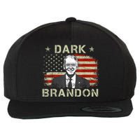 Dark Brandon Saving America Political FunnyJoe Biden Wool Snapback Cap