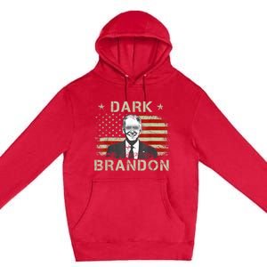 Dark Brandon Saving America Political FunnyJoe Biden Premium Pullover Hoodie