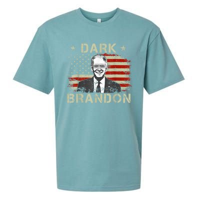 Dark Brandon Saving America Political FunnyJoe Biden Sueded Cloud Jersey T-Shirt