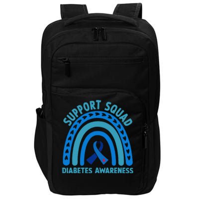 Diabetes Blue Support Squad Diabetes Awareness Impact Tech Backpack