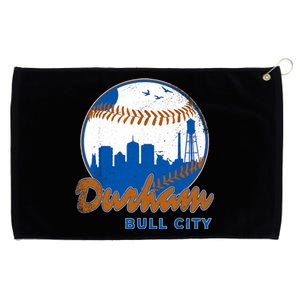 Durham Baseball Skyline Classic Bull City North Carolina Grommeted Golf Towel