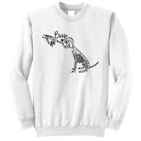 Dog Boop Skeleton Halloween Spooky Season Sweatshirt