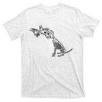 Dog Boop Skeleton Halloween Spooky Season T-Shirt