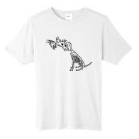 Dog Boop Skeleton Halloween Spooky Season Tall Fusion ChromaSoft Performance T-Shirt