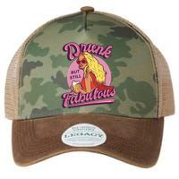Drunk But Still Fabulous Legacy Tie Dye Trucker Hat