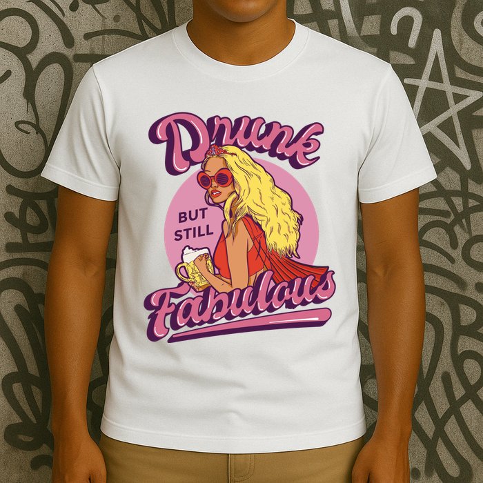 Drunk But Still Fabulous T-Shirt