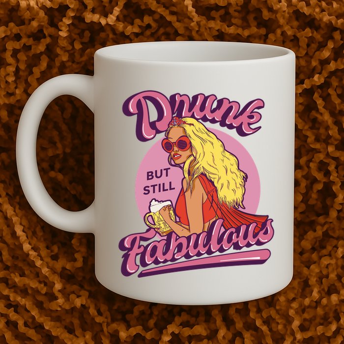 Drunk But Still Fabulous Mug