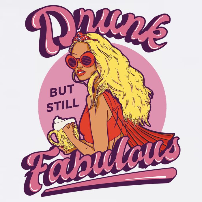 Drunk But Still Fabulous Toddler T-Shirt
