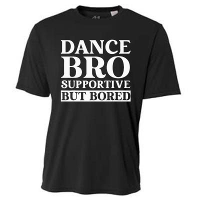 Dance Bro Supportive But Bored Funny Dance Cooling Performance Crew T-Shirt