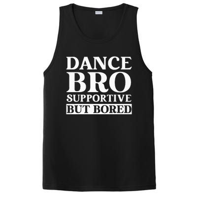 Dance Bro Supportive But Bored Funny Dance PosiCharge Competitor Tank