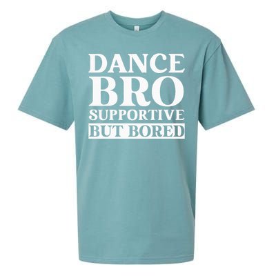 Dance Bro Supportive But Bored Funny Dance Sueded Cloud Jersey T-Shirt