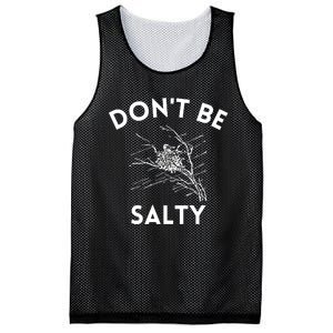 Don't Be Salty Funny Sarcastic Mesh Reversible Basketball Jersey Tank