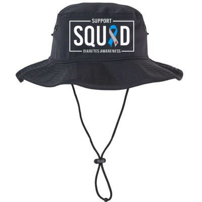 Diabetes Blue Support Squad Diabetes Awareness Legacy Cool Fit Booney Bucket Hat