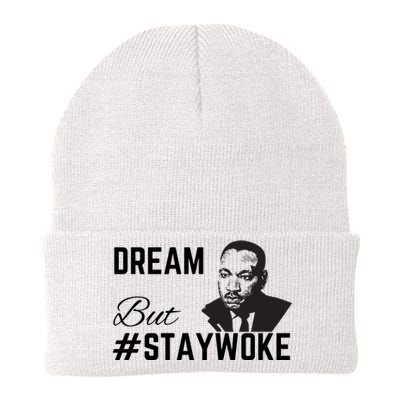 Dream But #Staywoke Knit Cap Winter Beanie