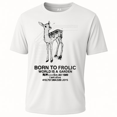 Deer Born To Frolic World Is A Garden Love Em All 1989 Performance Shirt