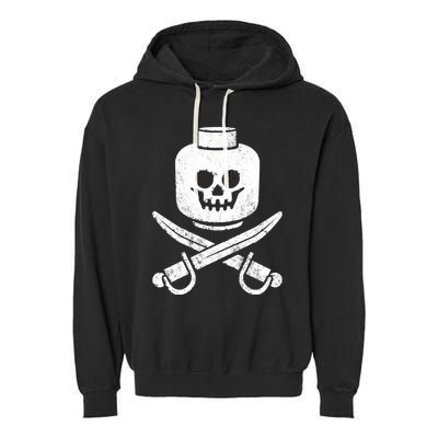 Dead Bricks Tell No Tales Garment-Dyed Fleece Hoodie
