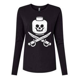 Dead Bricks Tell No Tales Womens Cotton Relaxed Long Sleeve T-Shirt