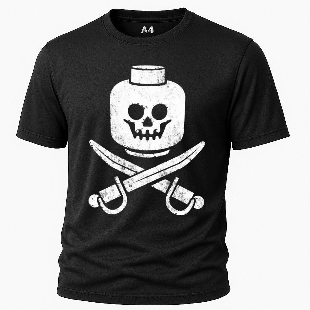 Dead Bricks Tell No Tales Cooling Performance Crew T-Shirt