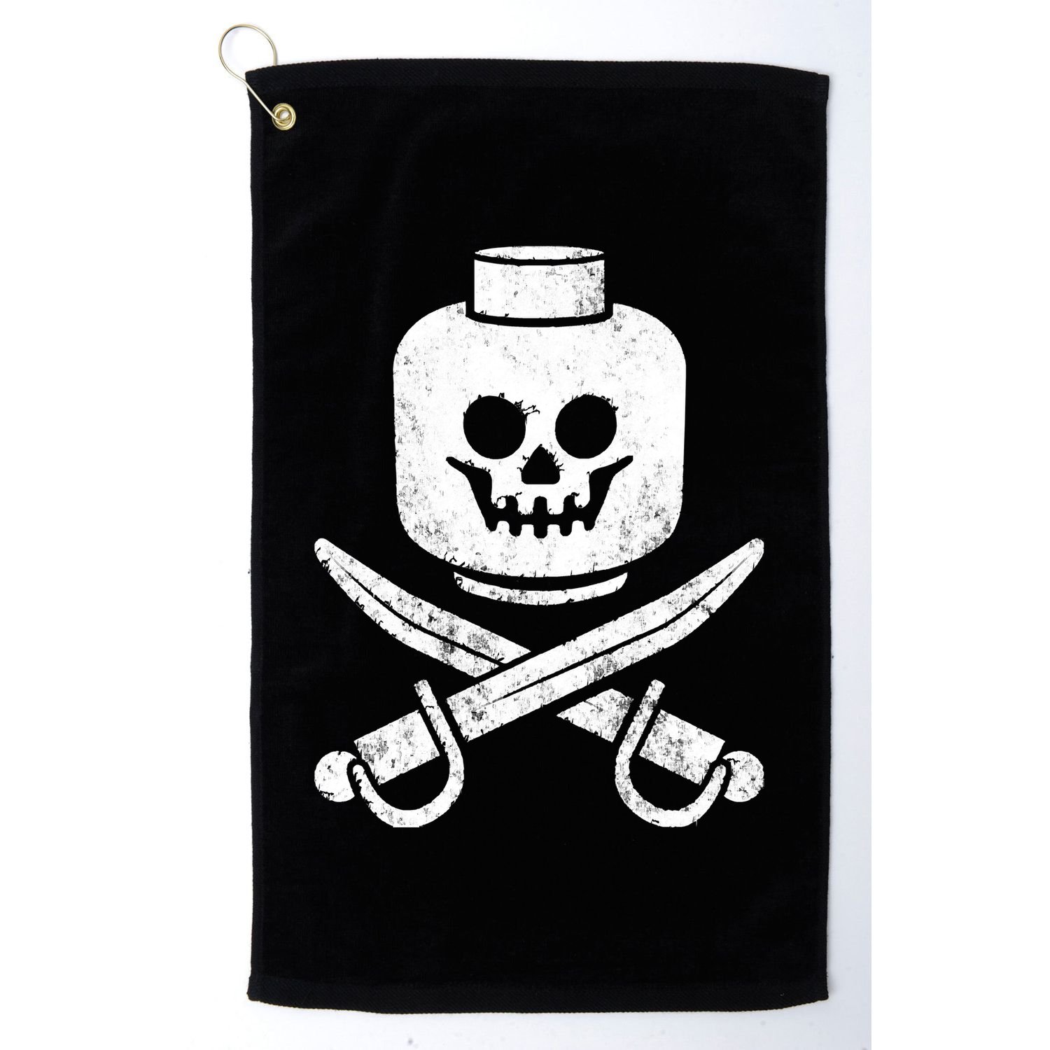 Dead Bricks Tell No Tales Golf Towel