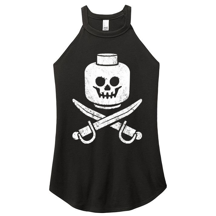 Dead Bricks Tell No Tales Women's Perfect Tri Rocker Tank