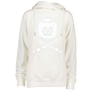 Dead Bricks Tell No Tales Womens Funnel Neck Pullover Hood